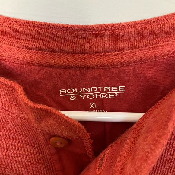 Roundtree & Yorke pullover, orange, XL - Picture 3 of 4
